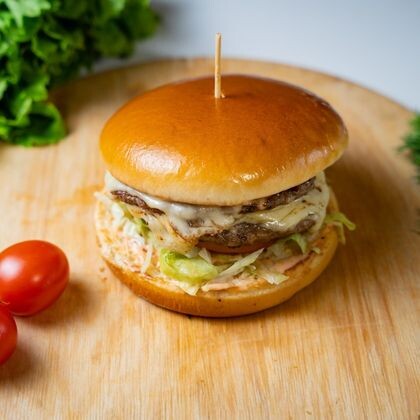 Double чизбургер куриный