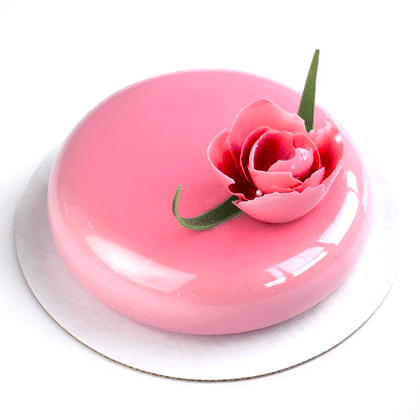 Торт Муссовый "Пион Розовый" Молочная девочка