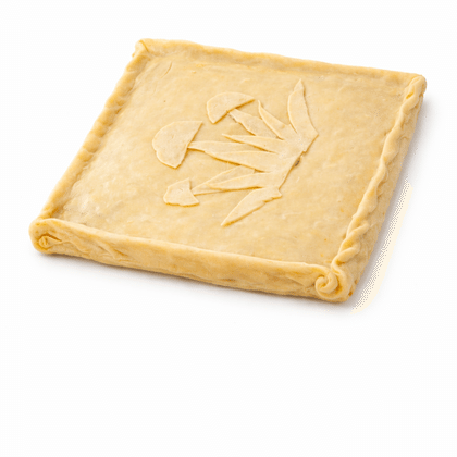 Пирог с картофелем и грибами