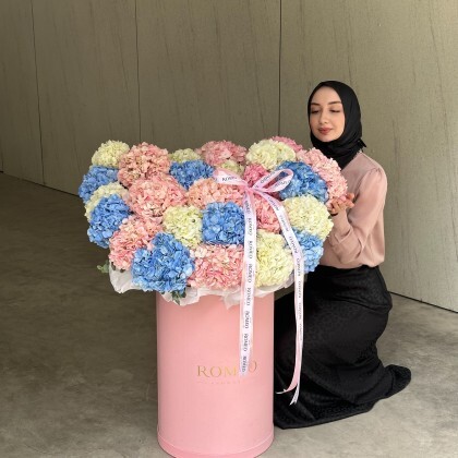 Премиум композиция из гортензий