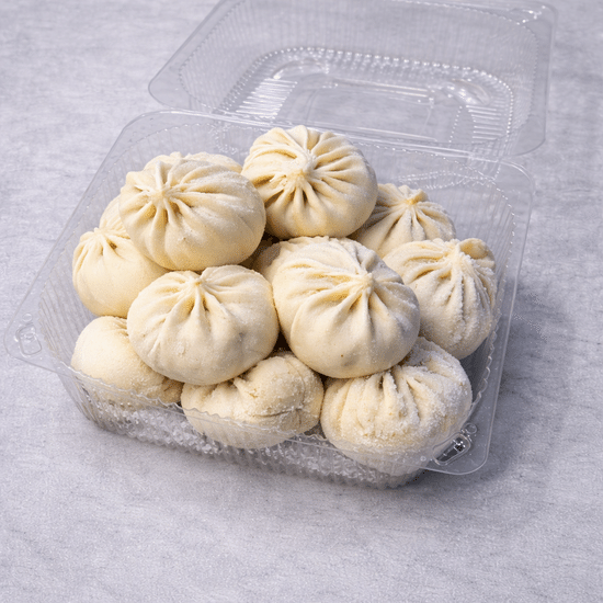 Замороженные манты с тыквой и говядиной