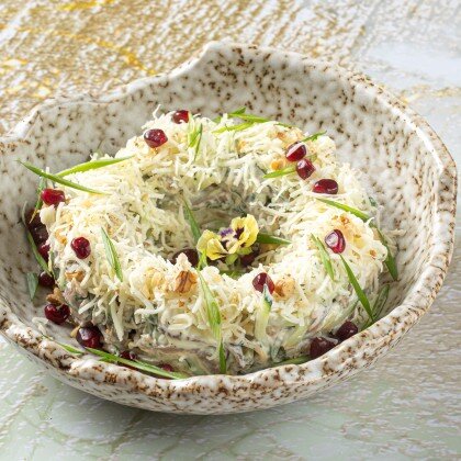 САЛАТ ИЗ ЯЗЫКА ПОД СЫРОМ