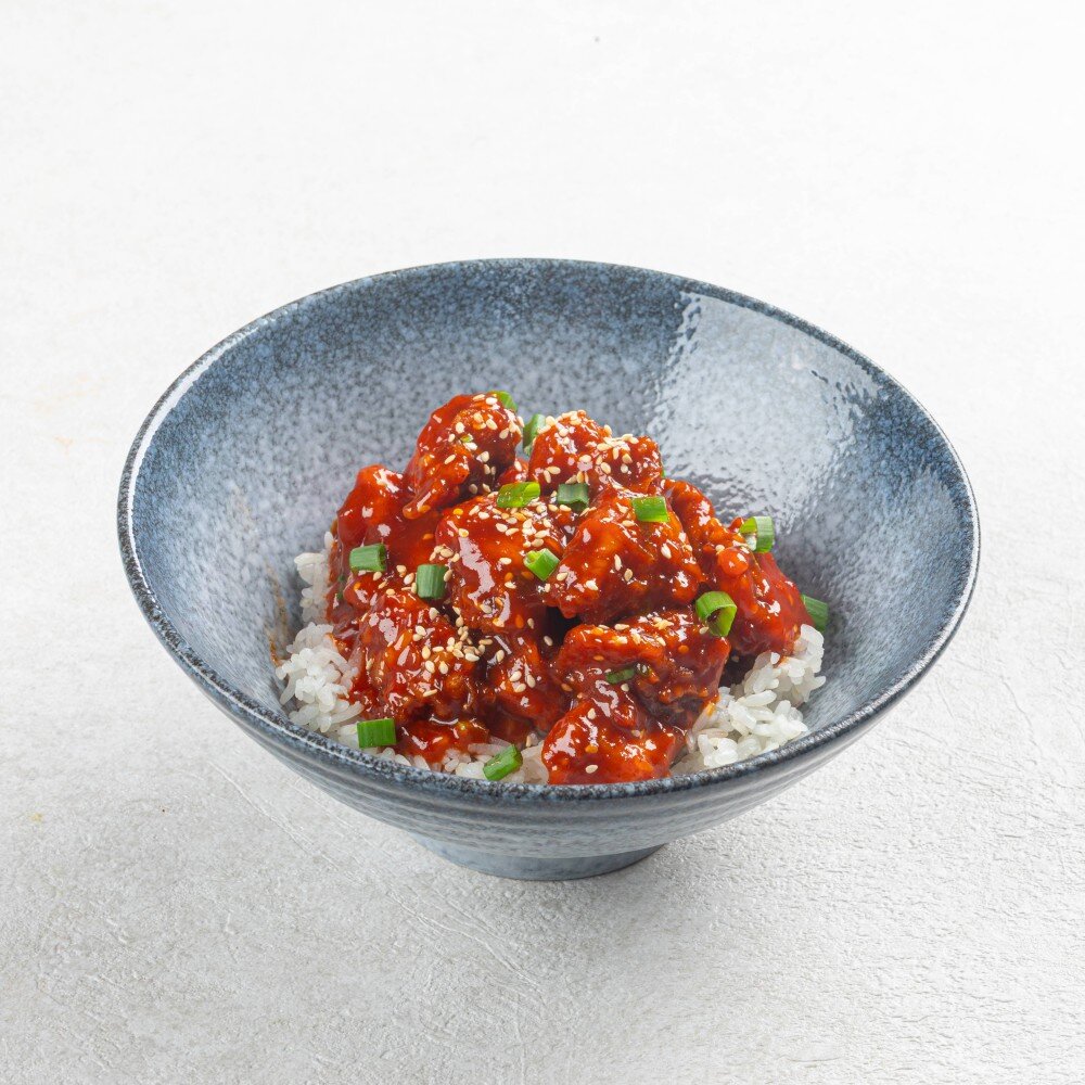 Курица яннём с рисом