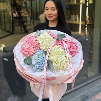 Нежные гортензии