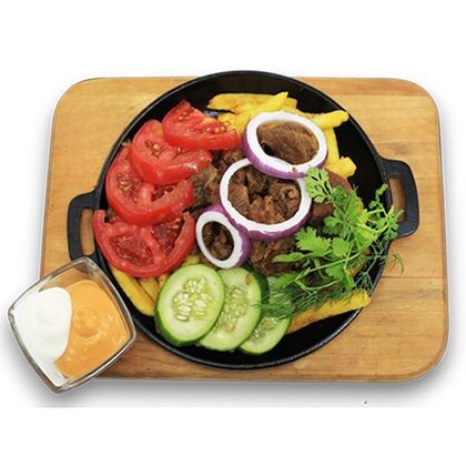 Фри с мясом