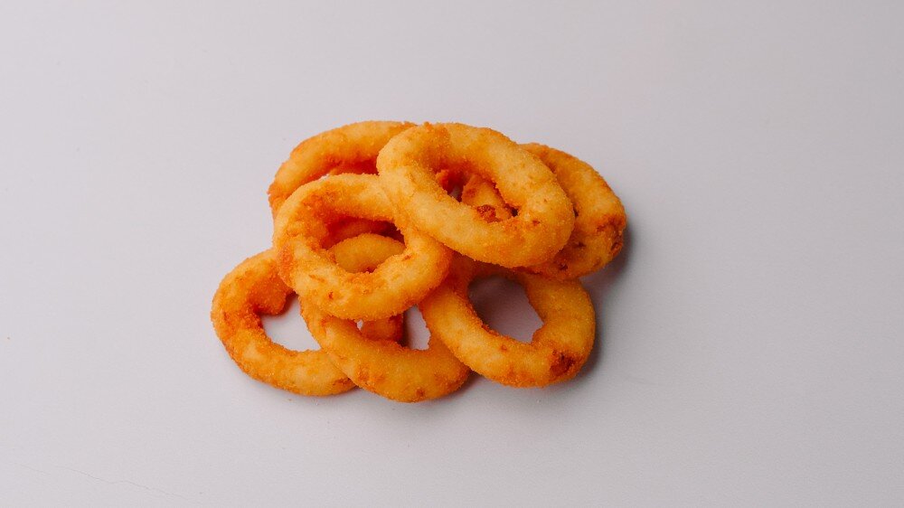 Луковые кольца + соус