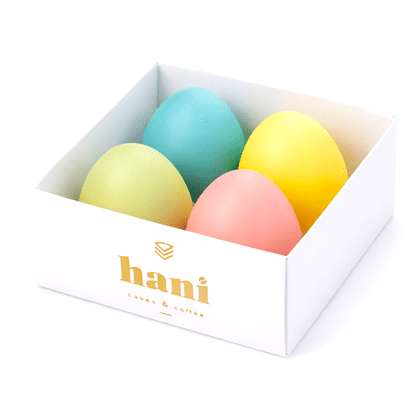 Набор муссовых пирожных "Пасхальные яйца"