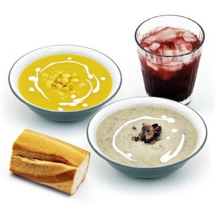 雙拼忌廉湯套餐