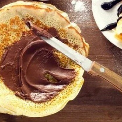 Блинчики с нутелой