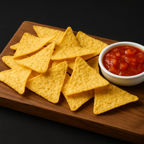 Крафтовые чипсы начос с сальсой