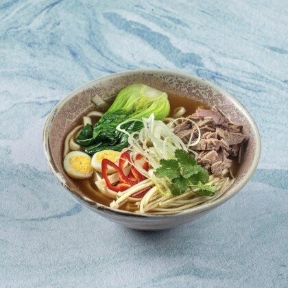 Рамен с уткой