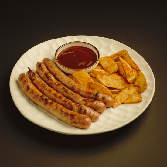 Крафтовые колбаски из курицы