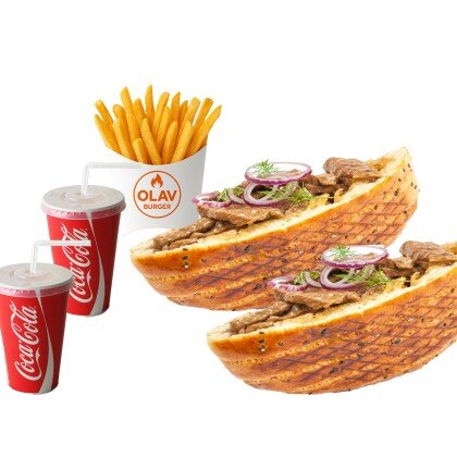 2 ta olav kabob standart fri+ kola