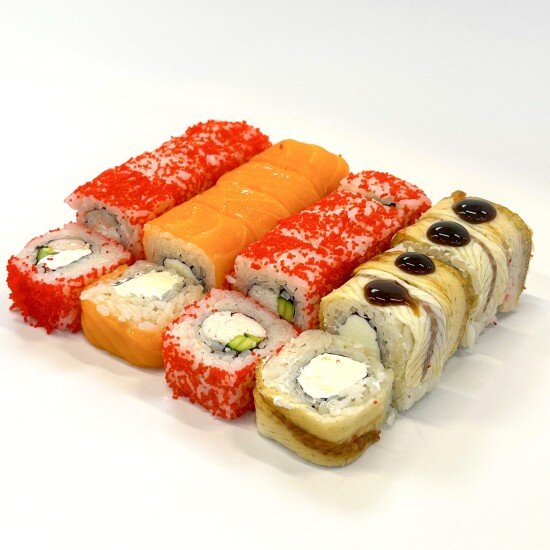 Ассорти сет - 20шт + пепси 0.5л подарок