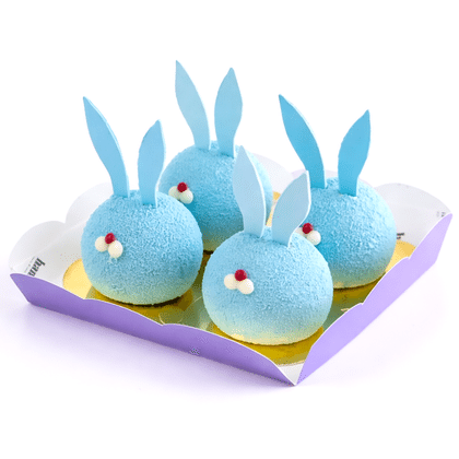 Набор муссовых пирожных "Зайчики с ушками"