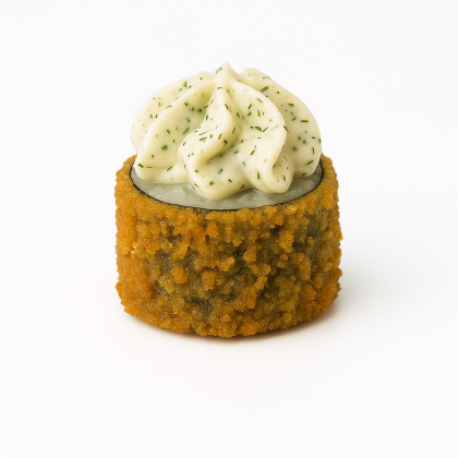 "Жареный с креветкой и чесночной шапочкой" 8шт