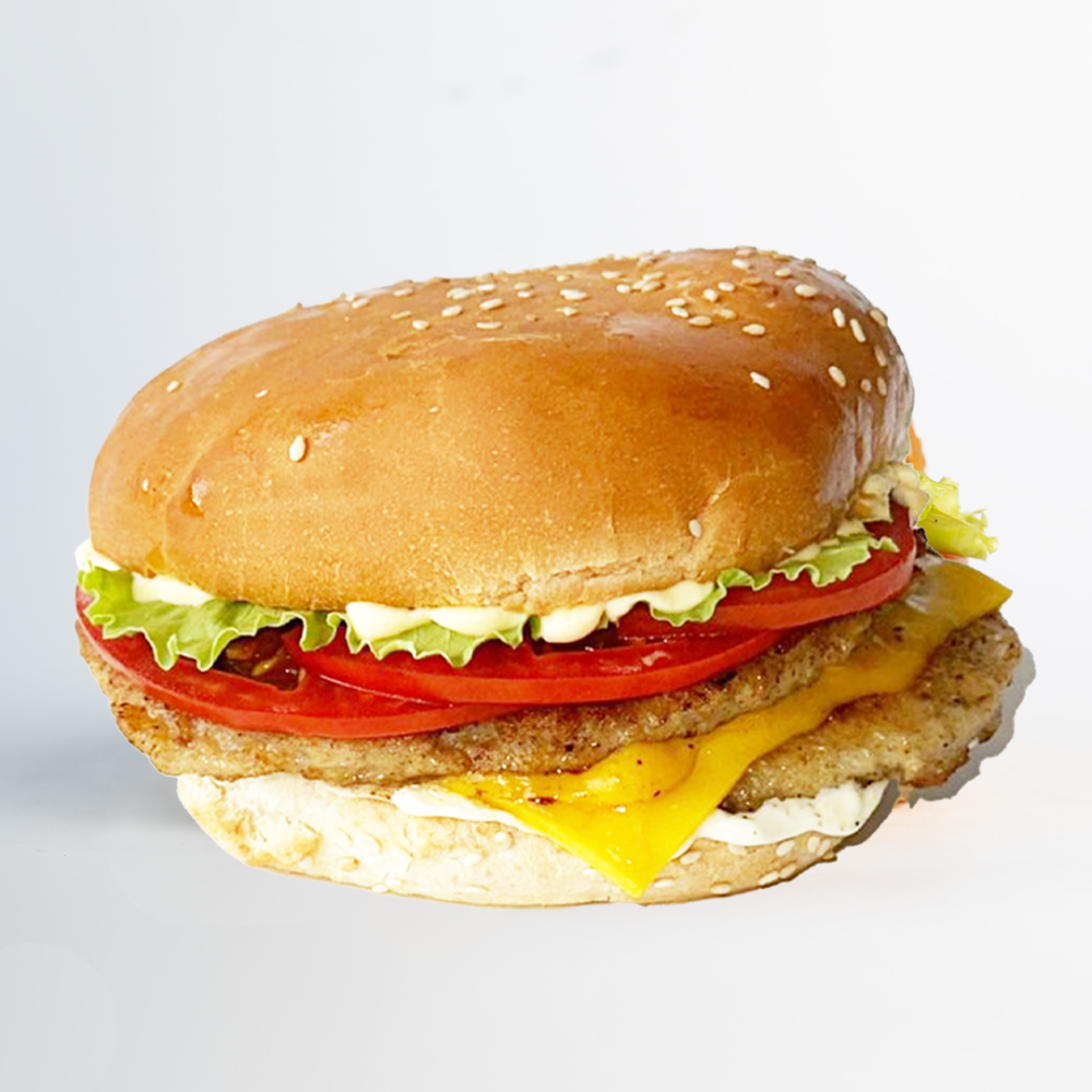 Дабл чикен бургер