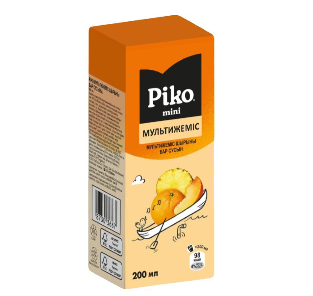 Piko с трубочкой
