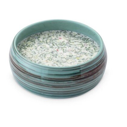 Окрошка с колбасой