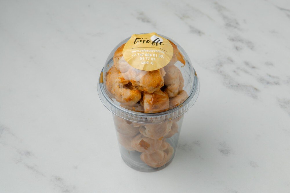 Профитроли со сгущенкой