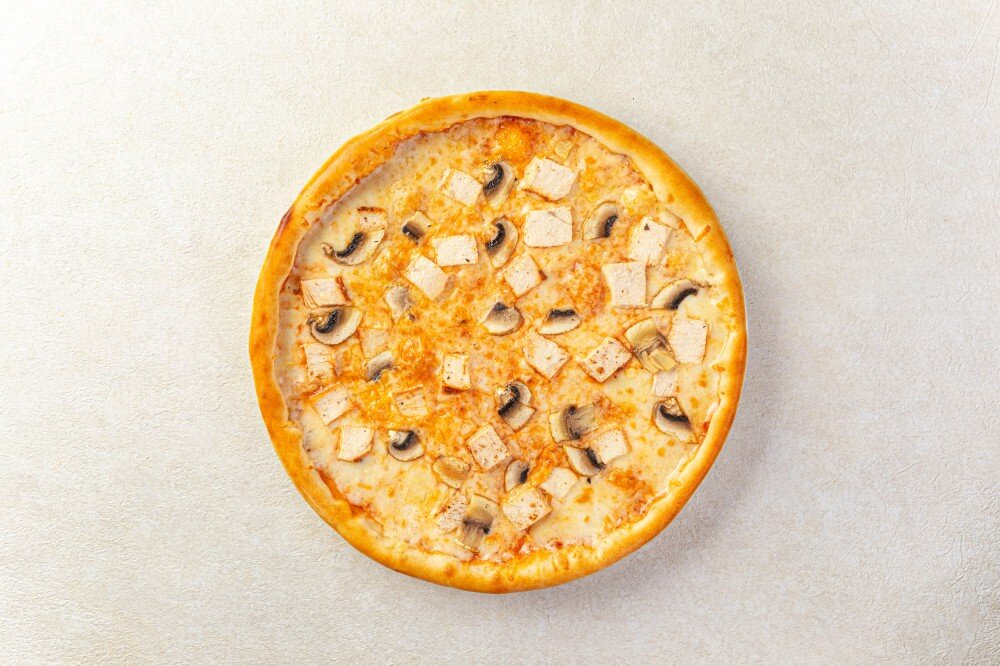 Курица с грибами