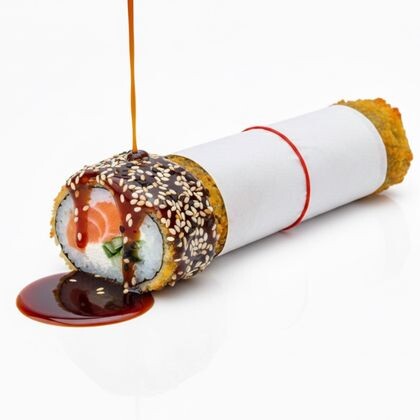 Суши донер с лососем