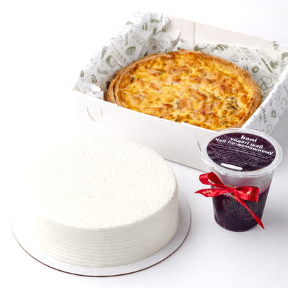 Набор" МД и Киш с семгой"