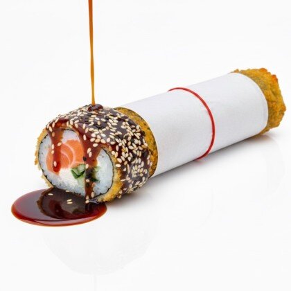 Суши донер с лососем