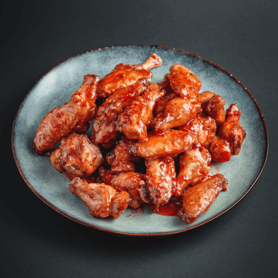 Крылья в сладко-остром соусе 10шт