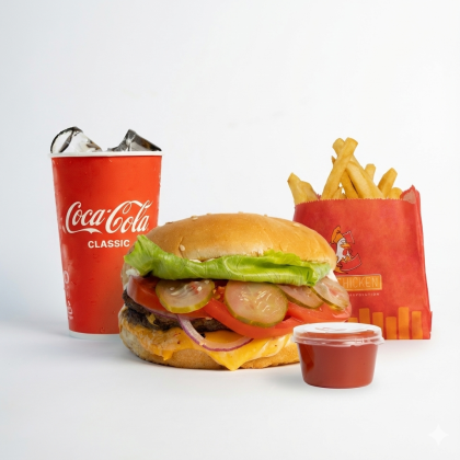 Комбо Капари биф бургер