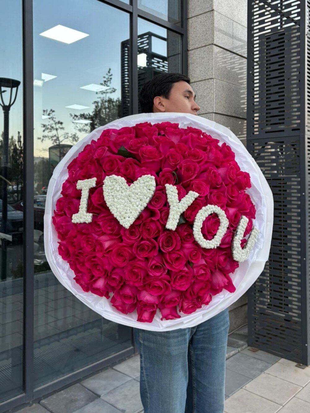 101 роза "I love u"