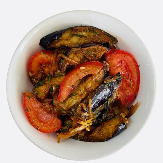 Салат "Хе из баклажан"