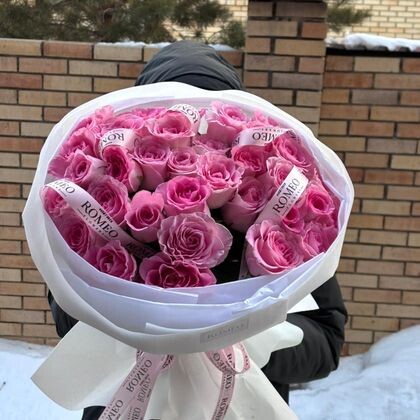 Моно букет из роз