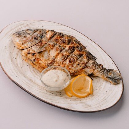 Дорада на гриле