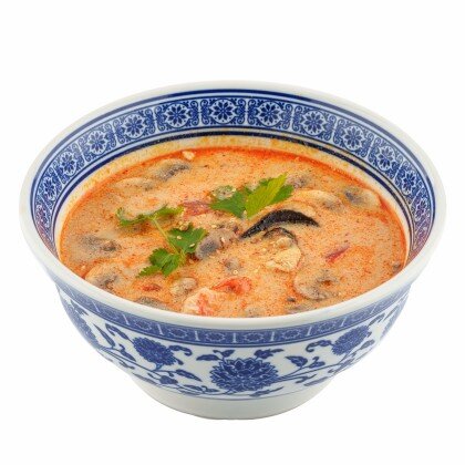 Том Ям с двойной порцией морепродуктов