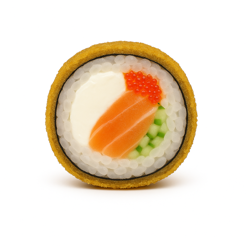 «Жареный с лососем» 8шт