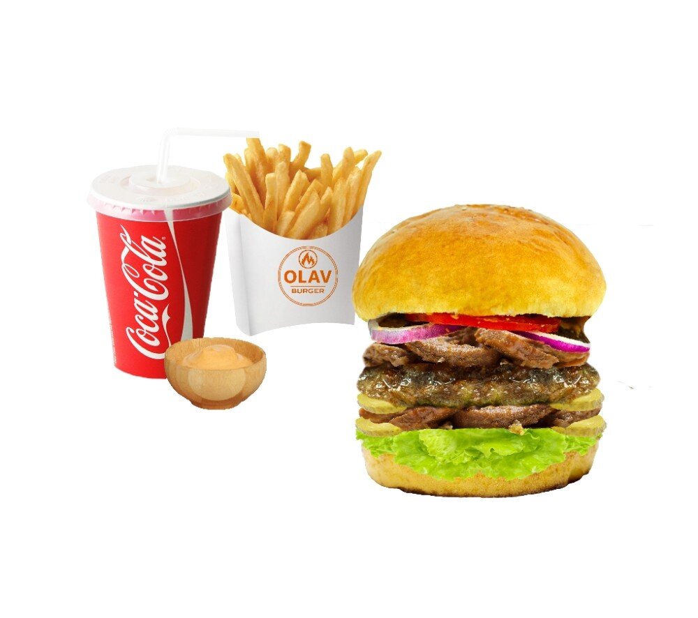 Olav burger set