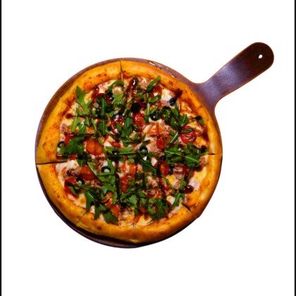 Пицца с тунцом