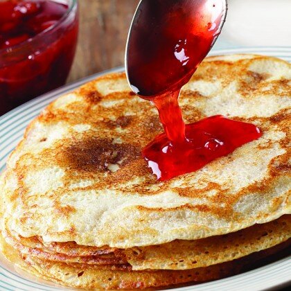 Блинчики с джемом