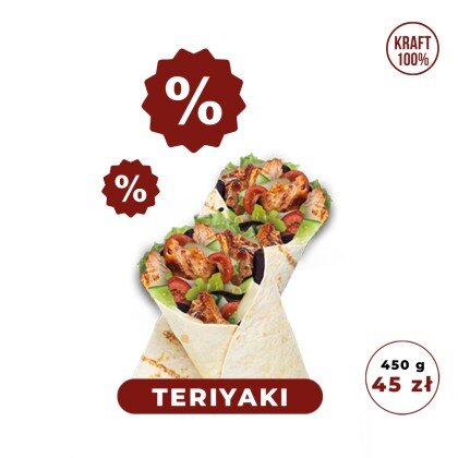 2 teriyaki za 45 zl